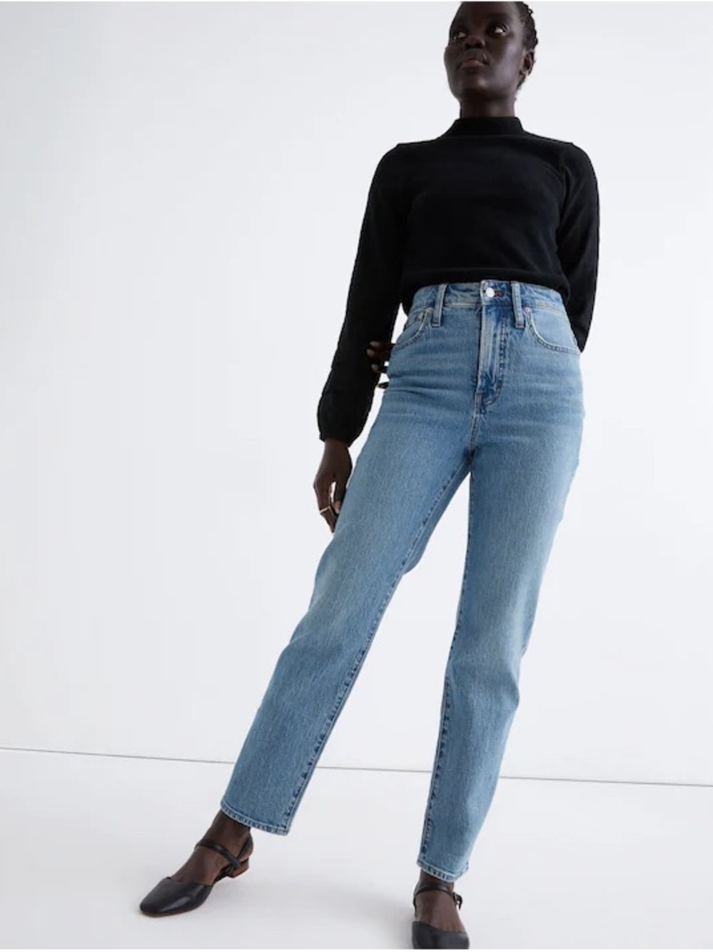 Madewell Curvy Perfect Vintage Straight Jeans
